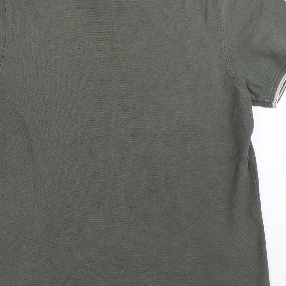 Red Herring Mens Green    Polo Size L