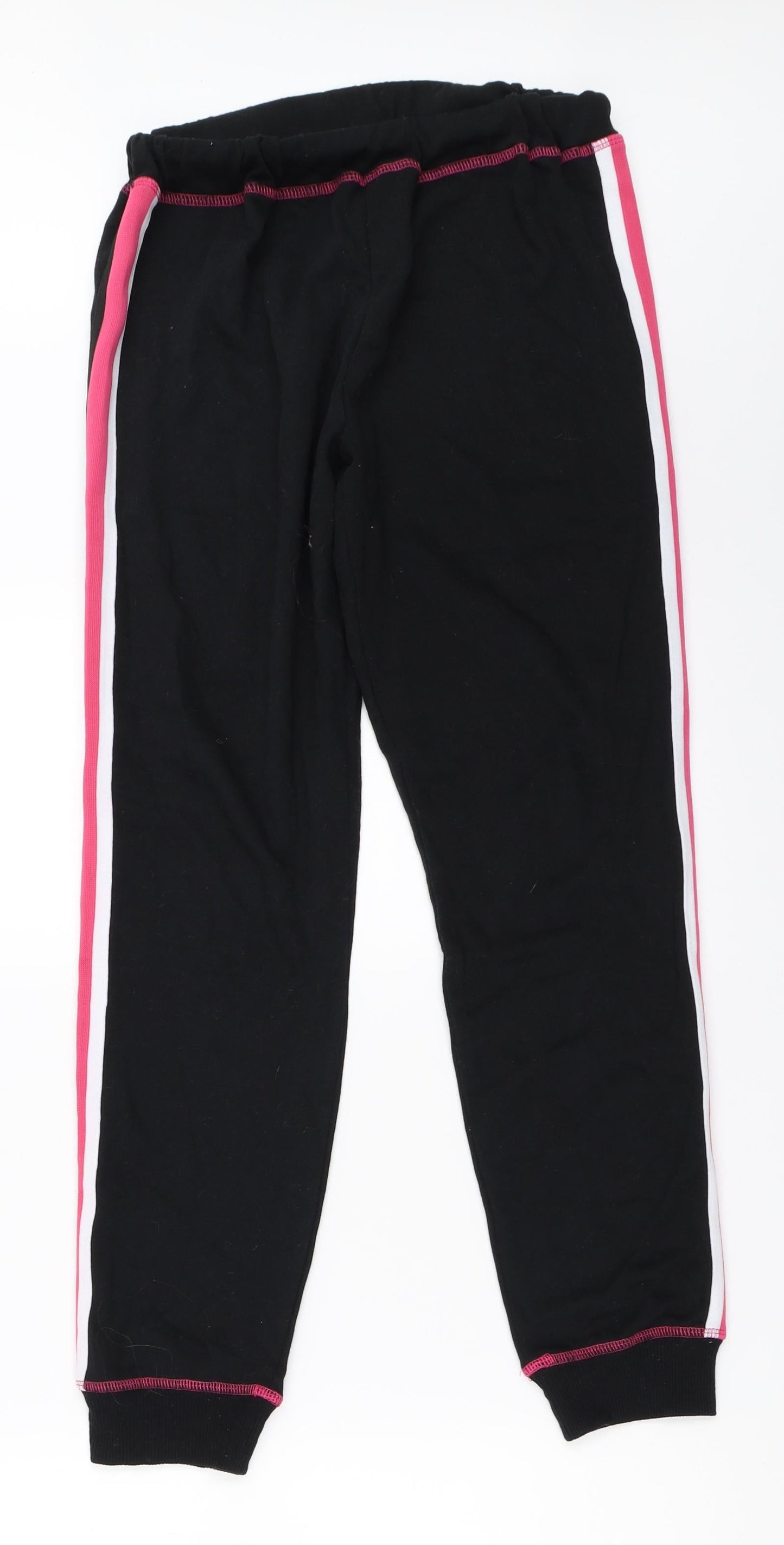 Studio Womens Black   Jogger Trousers Size 8 L27 in
