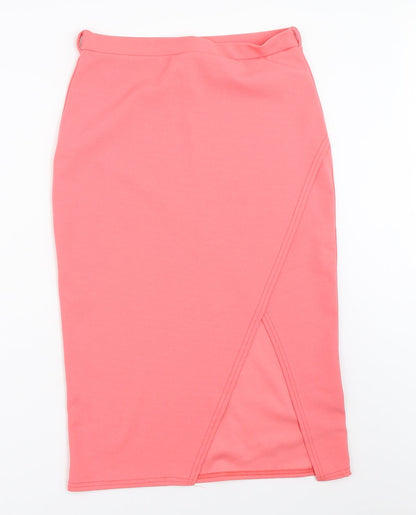 Pink Boutique Womens Pink   Wrap Skirt Size 10
