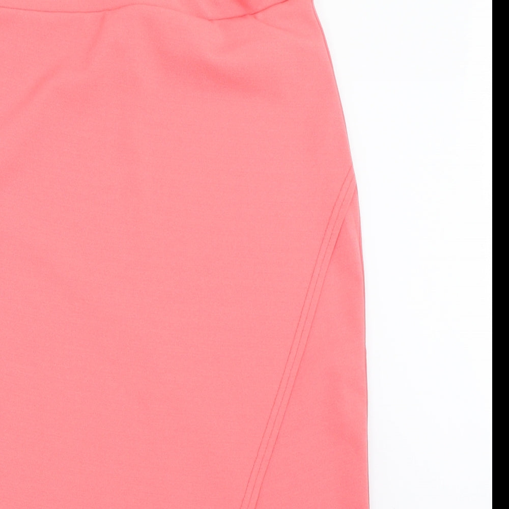 Pink Boutique Womens Pink   Wrap Skirt Size 10