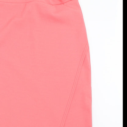Pink Boutique Womens Pink   Wrap Skirt Size 10