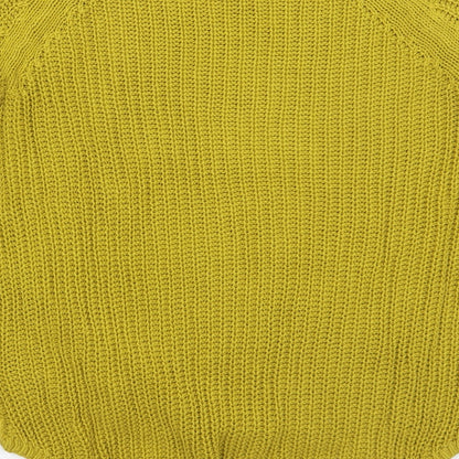 Womens UK Size M H&M Yellow Pullover Jumper