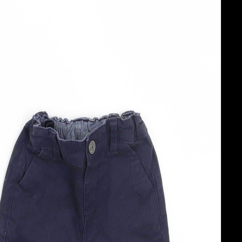 Primark Boys Blue   Cargo Trousers Size 12 Months