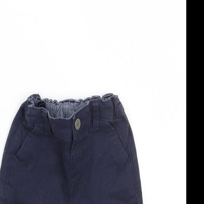 Primark Boys Blue   Cargo Trousers Size 12 Months