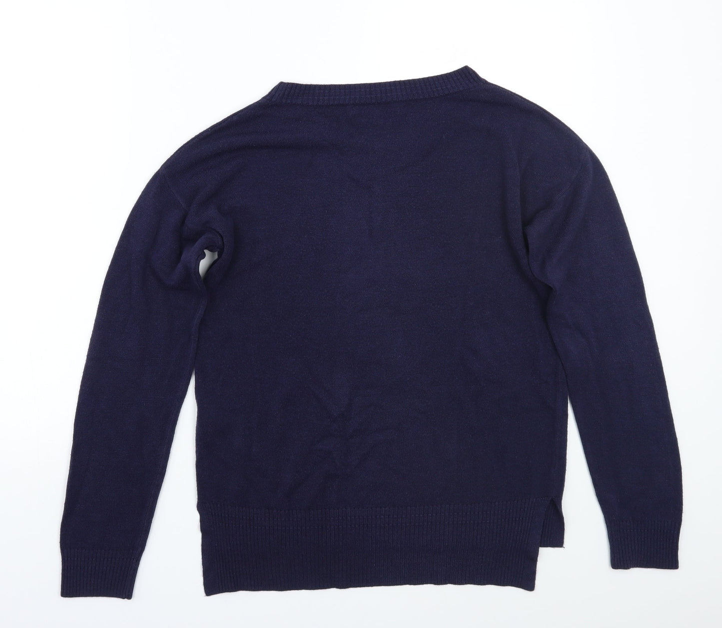 Womens UK Size S NEXT Blue Pullover Jumper
