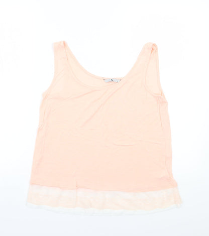 TU Womens Pink   Basic T-Shirt Size 12