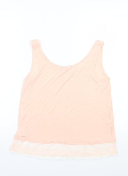 TU Womens Pink   Basic T-Shirt Size 12