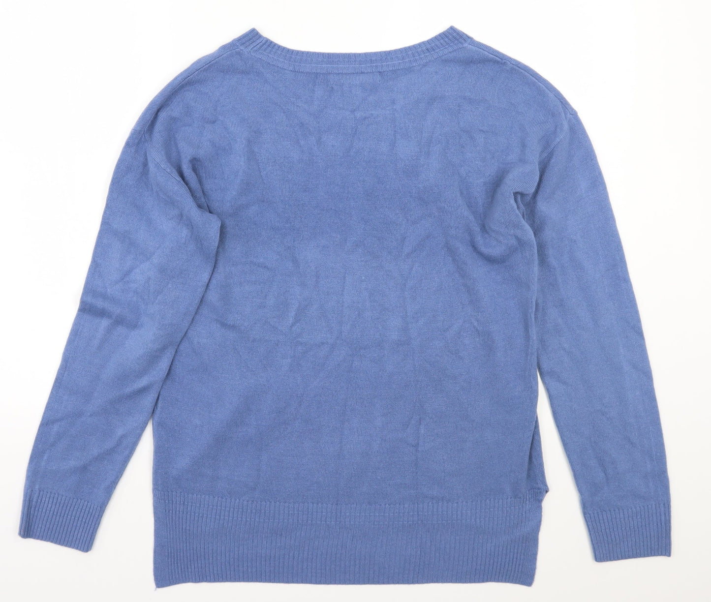 Womens UK Size S NEXT Blue Pullover Jumper