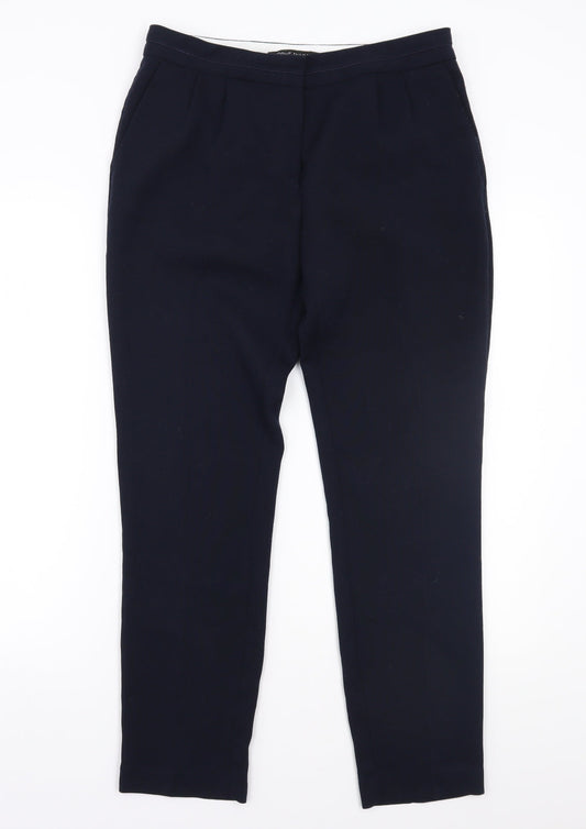 Womens UK Size 10 NEXT Regular Fit  Blue Trousers