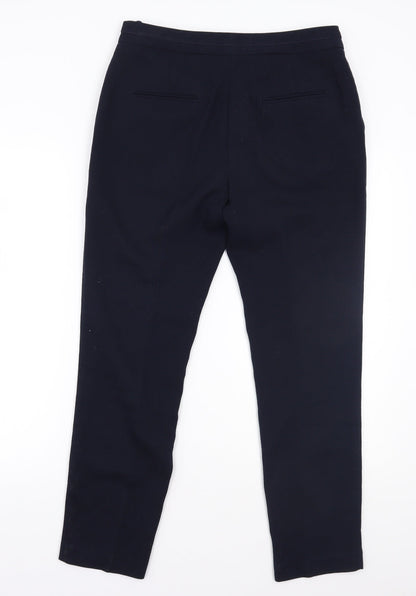 Womens UK Size 10 NEXT Regular Fit  Blue Trousers