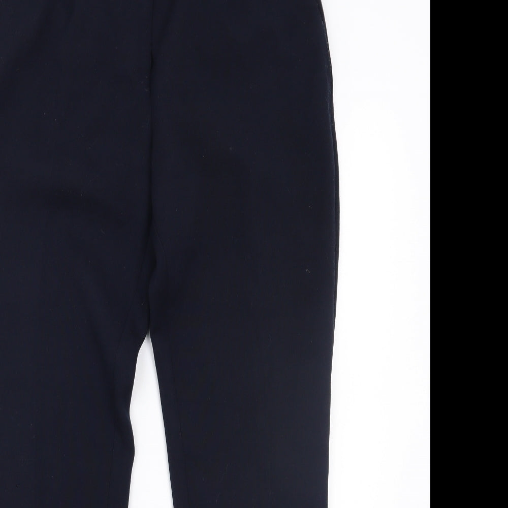 Womens UK Size 10 NEXT Regular Fit  Blue Trousers