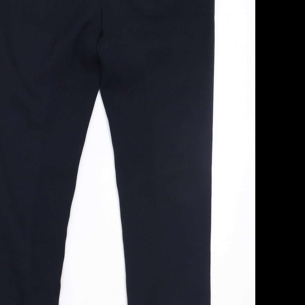Womens UK Size 10 NEXT Regular Fit  Blue Trousers