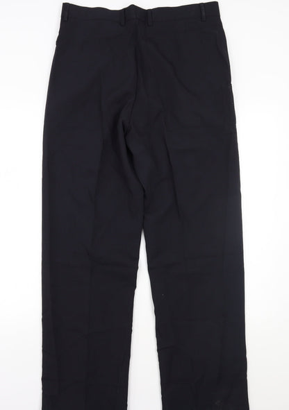 Dimentions Mens Blue   Trousers  Size 34 L33 in