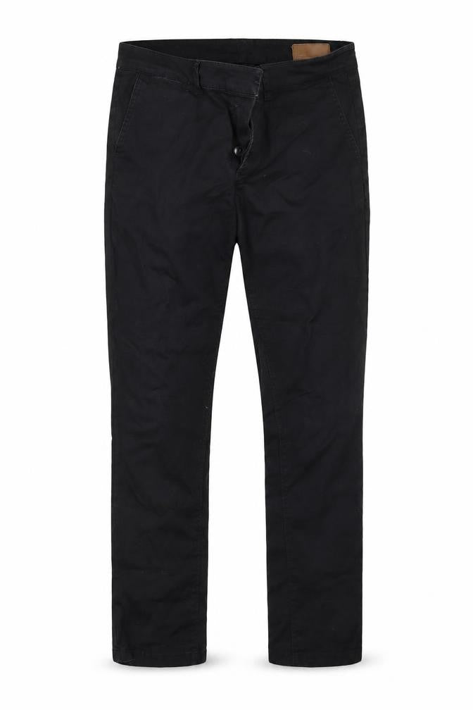 Mens UK Size 28 ASOS Regular Fit Straight Black Jeans