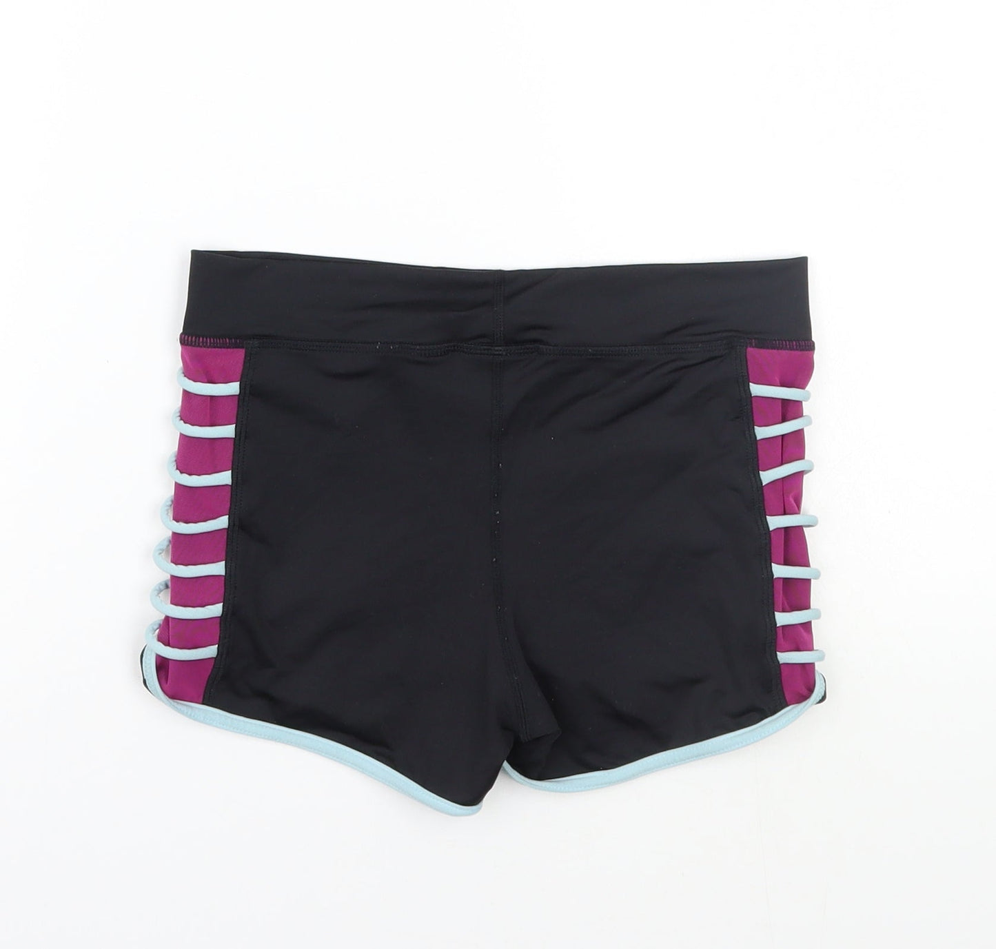 Capezio Womens Black   Sweat Shorts Size XS