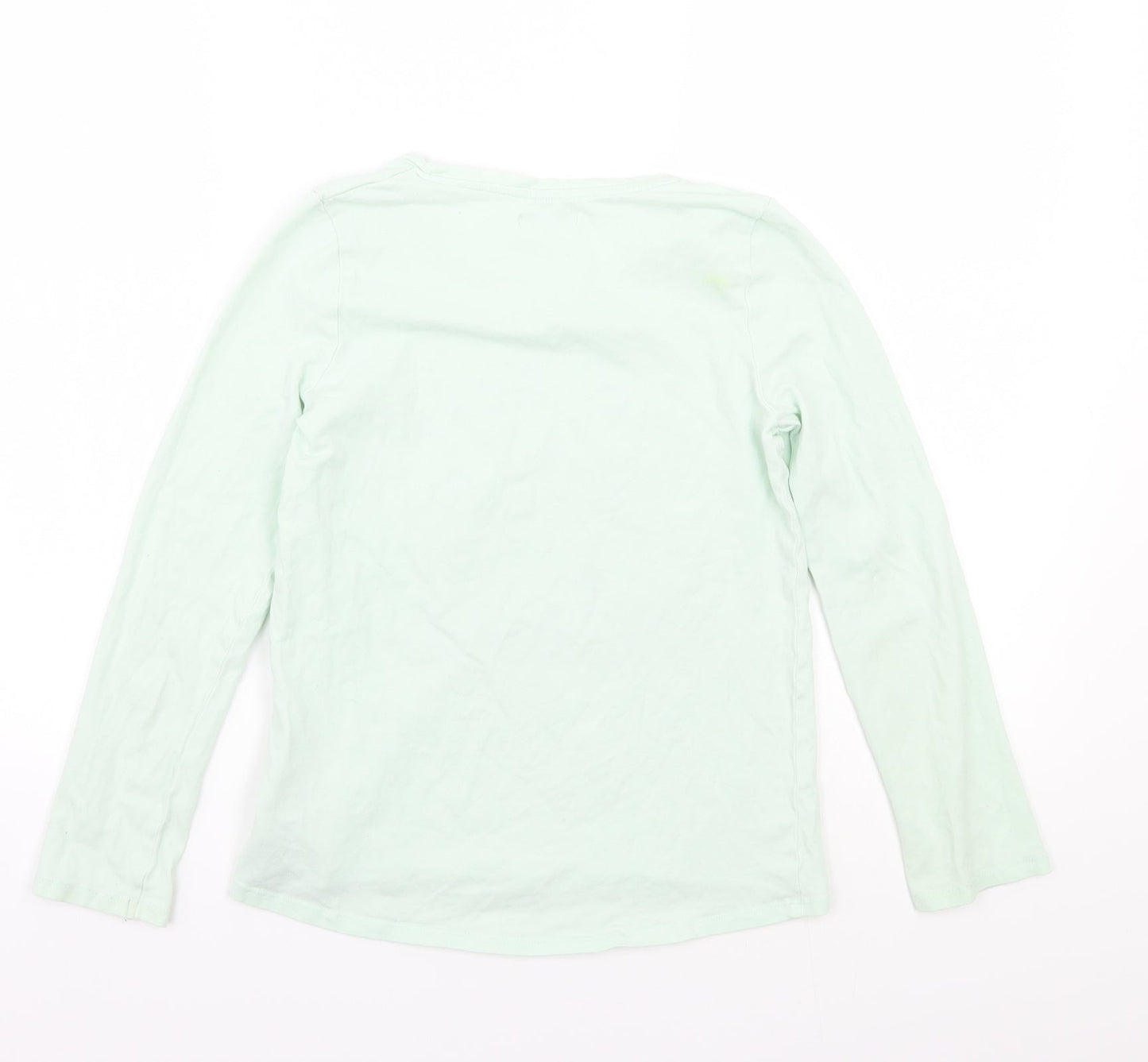Blue Zoo Girls Green   Basic T-Shirt Size 12 Years