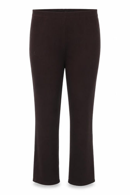 Womens UK Size 22 Preworn Regular Fit  Brown Trousers
