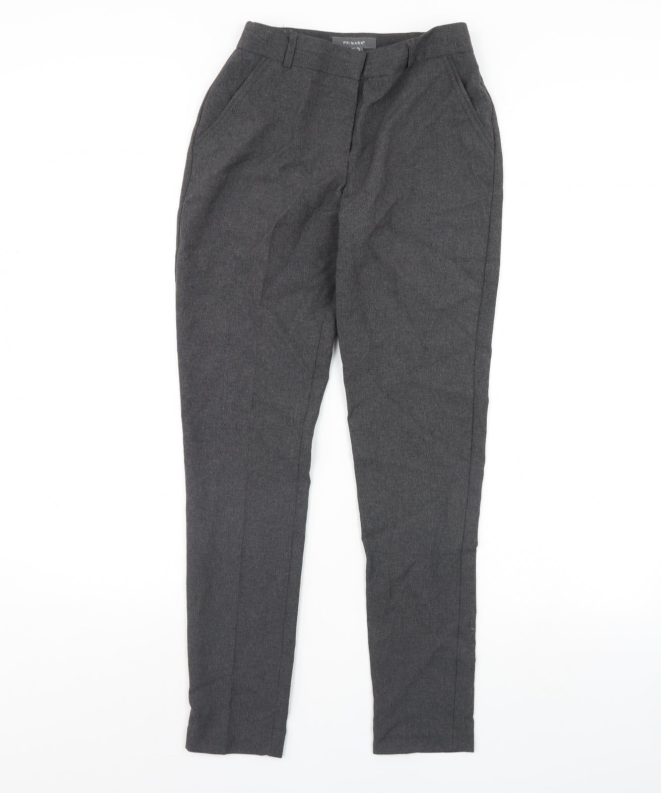 Primark Womens Grey   Trousers  Size 4 L28 in