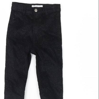 Denim & Co. Girls Black   Skinny Jeans Size 8 Years