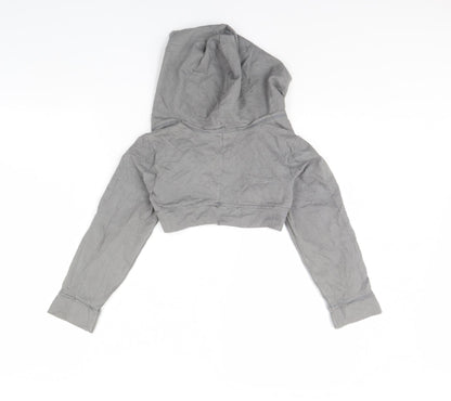 Back view of Tu girls’ grey jacket, size 9, years
