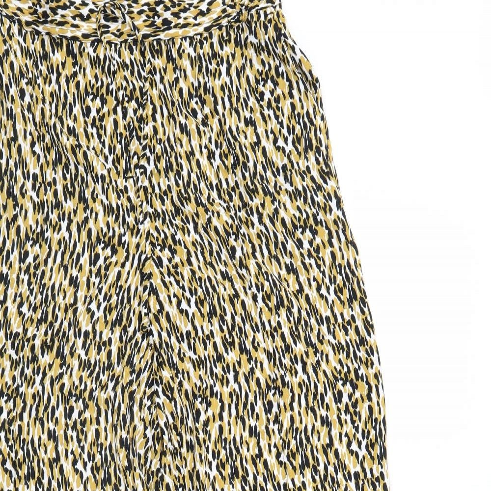 Womens UK Size 14 m&s Regular Fit  Multicoloured Trousers