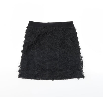 Darling Womens Black   Mini Skirt Size M