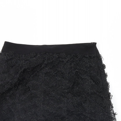 Darling Womens Black   Mini Skirt Size M