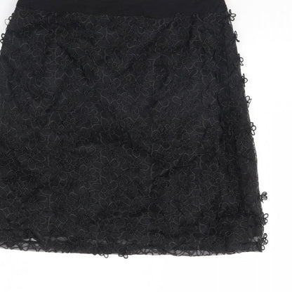 Darling Womens Black   Mini Skirt Size M