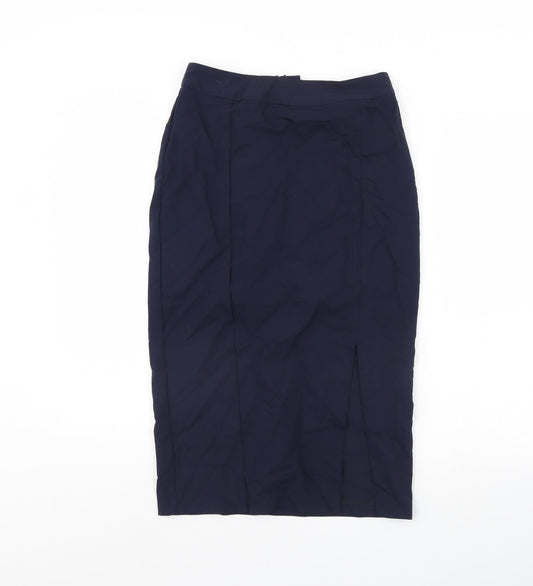 ASOS Womens Blue   A-Line Skirt Size 8