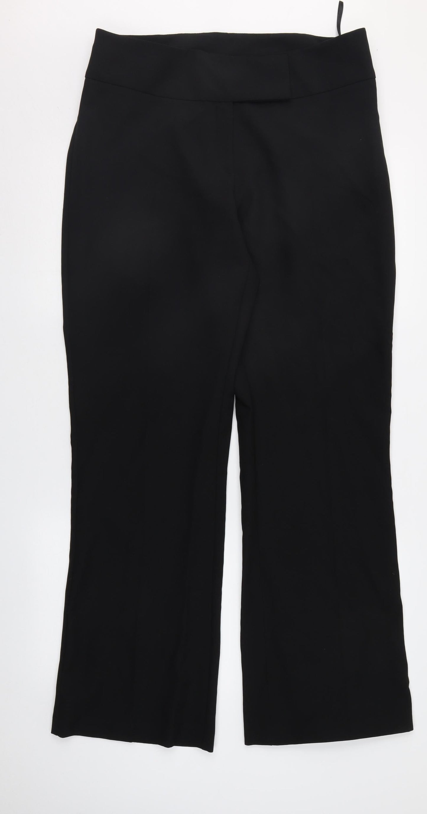 F&F Womens Black   Trousers  Size 14 L31 in