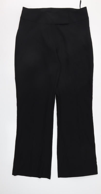 F&F Womens Black   Trousers  Size 14 L31 in