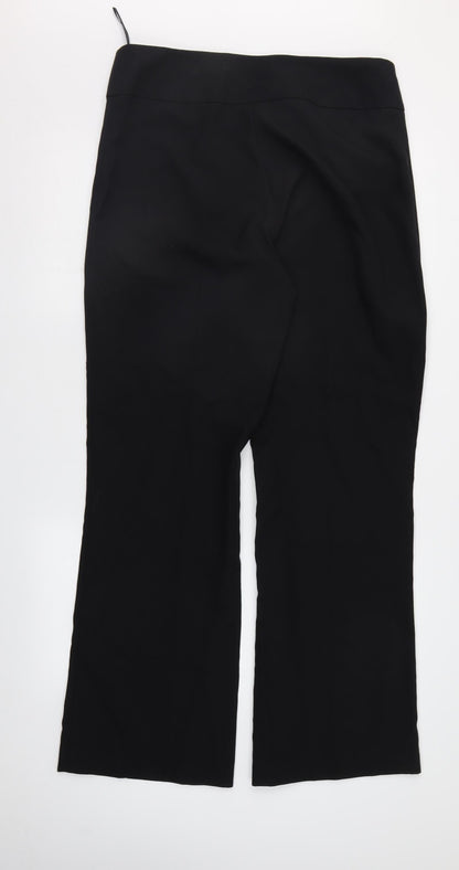 F&F Womens Black   Trousers  Size 14 L31 in