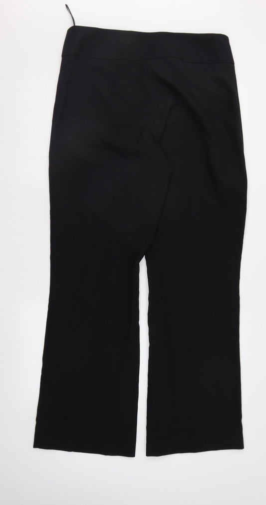 F&F Womens Black   Trousers  Size 14 L31 in
