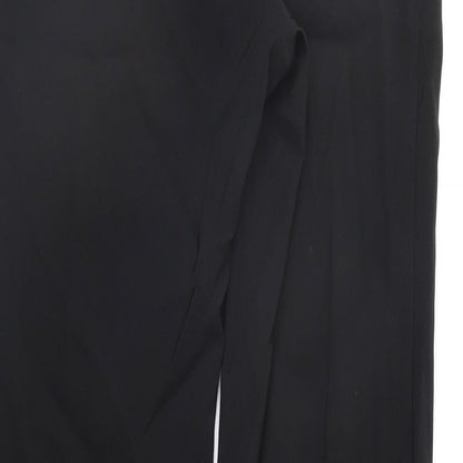 Womens UK Size 8 River Island Regular Fit  Black Trousers