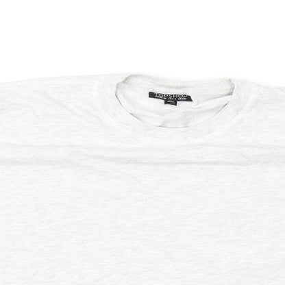 Womens UK Size S Topshop Grey Basic T-Shirt