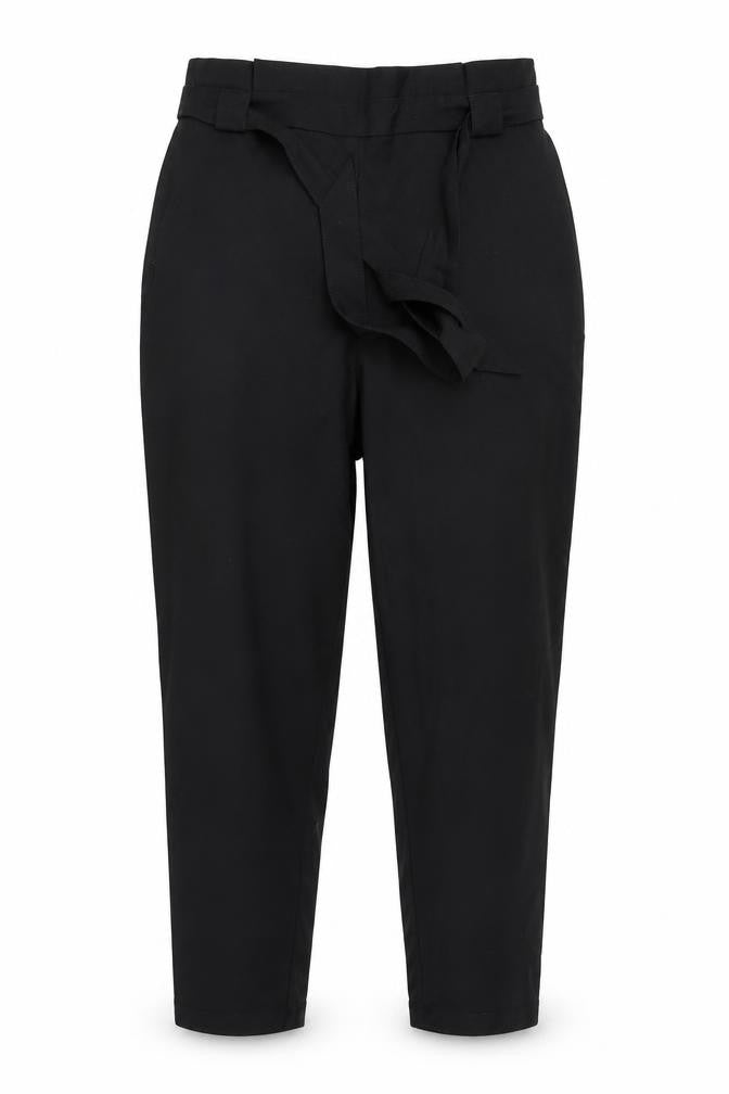 Womens UK Size 12 Divided Regular Fit  Black Trousers