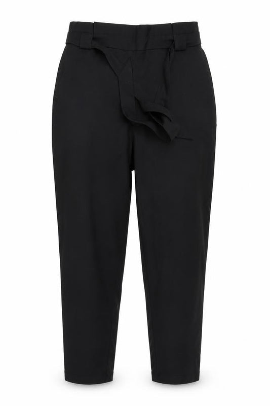 Womens UK Size 12 Divided Regular Fit  Black Trousers