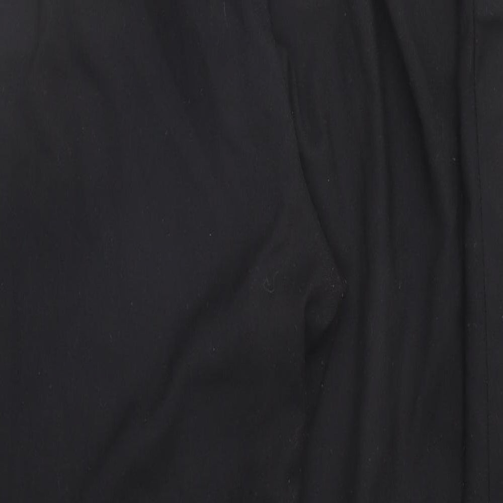 Womens UK Size 12 Divided Regular Fit  Black Trousers