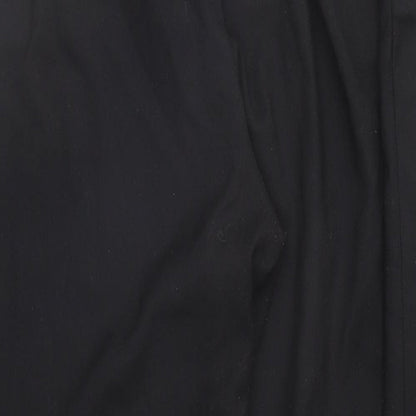 Womens UK Size 12 Divided Regular Fit  Black Trousers