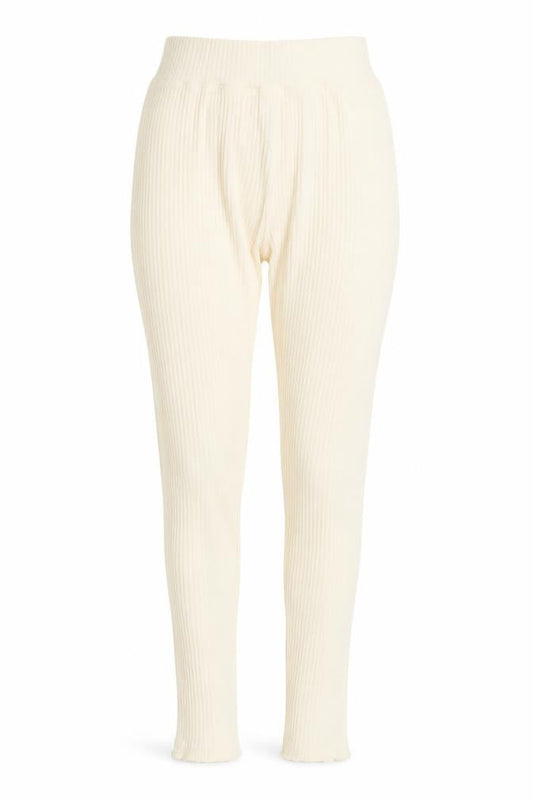Womens UK Size 6 PRETTYLITTLETHING Regular Fit  Ivory Trousers