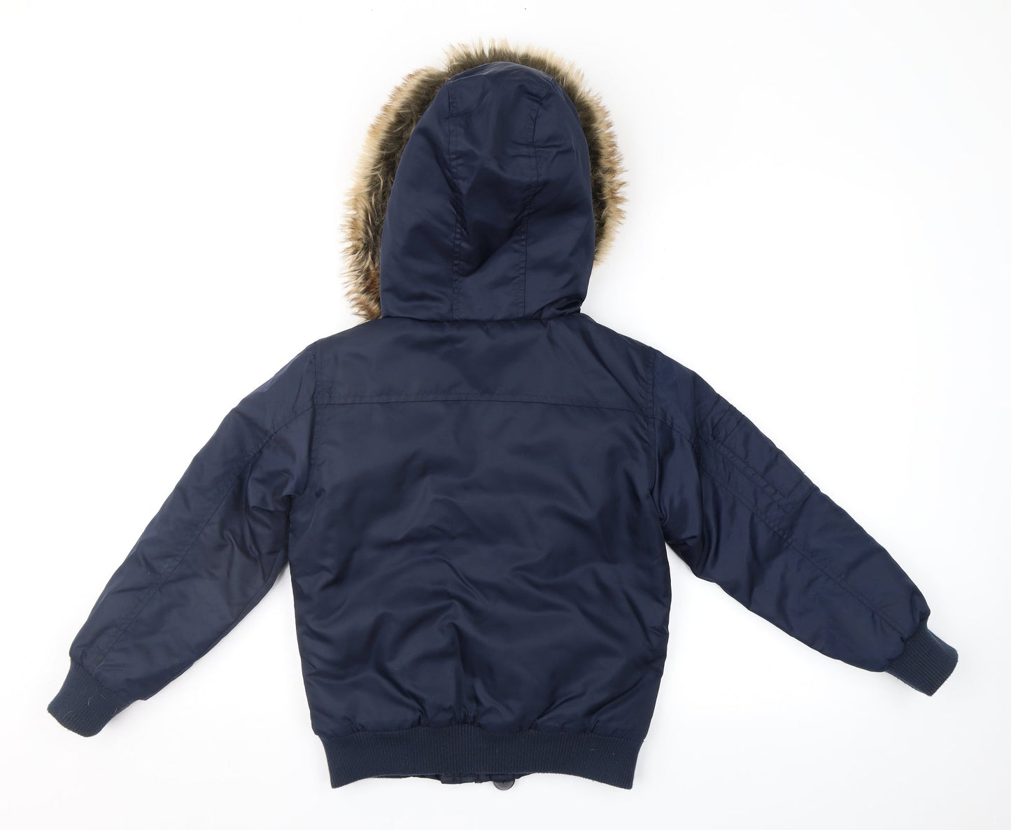 Ripstop. Boys Blue   Anorak Jacket Size XS