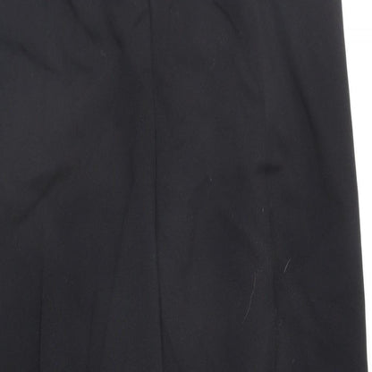 Cotton Works Womens Black   Trousers  Size 18 L27 in