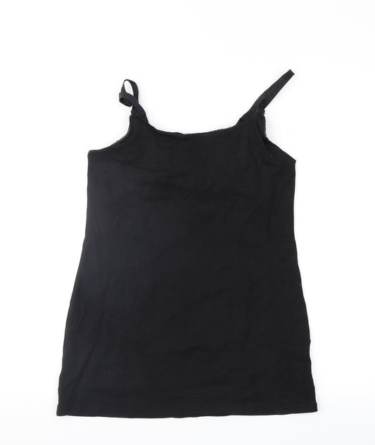 Womens UK Size S H&M Black Camisole Blouse