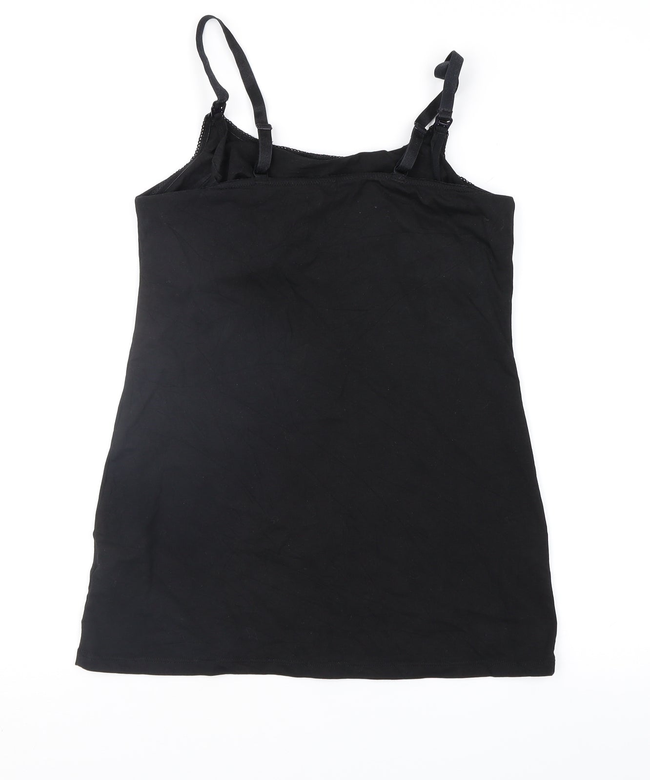 Womens UK Size S H&M Black Camisole Blouse