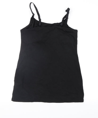 Womens UK Size S H&M Black Camisole Blouse