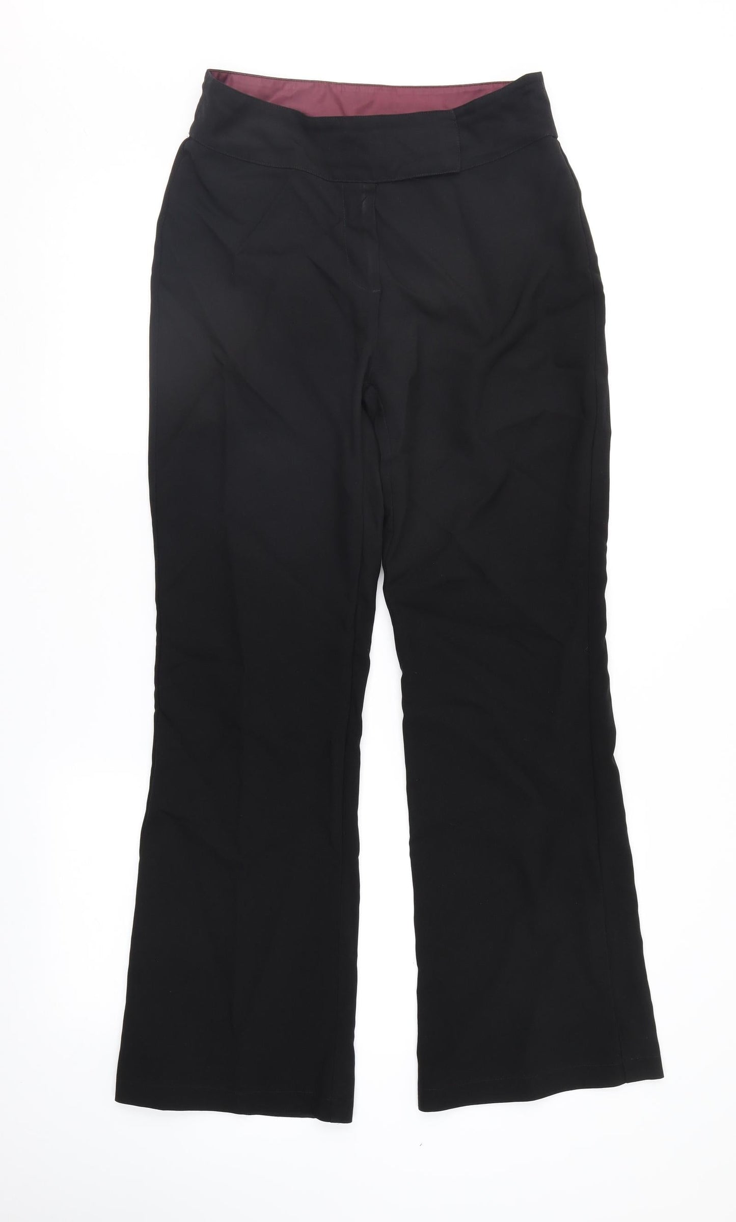 AMARANTO Womens Black   Trousers  Size 28 in L30 in