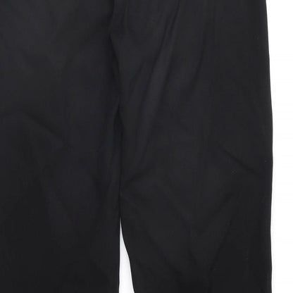 AMARANTO Womens Black   Trousers  Size 28 in L30 in