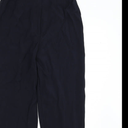 Womens UK Size 12 Blanchelle Regular Fit  Blue Trousers
