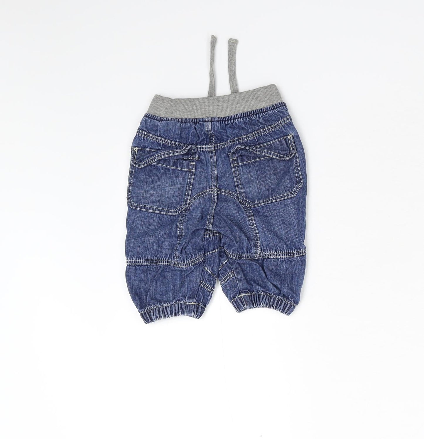LOGG Baby Blue  Denim Sweatpants Jeans Size 3-6 Months