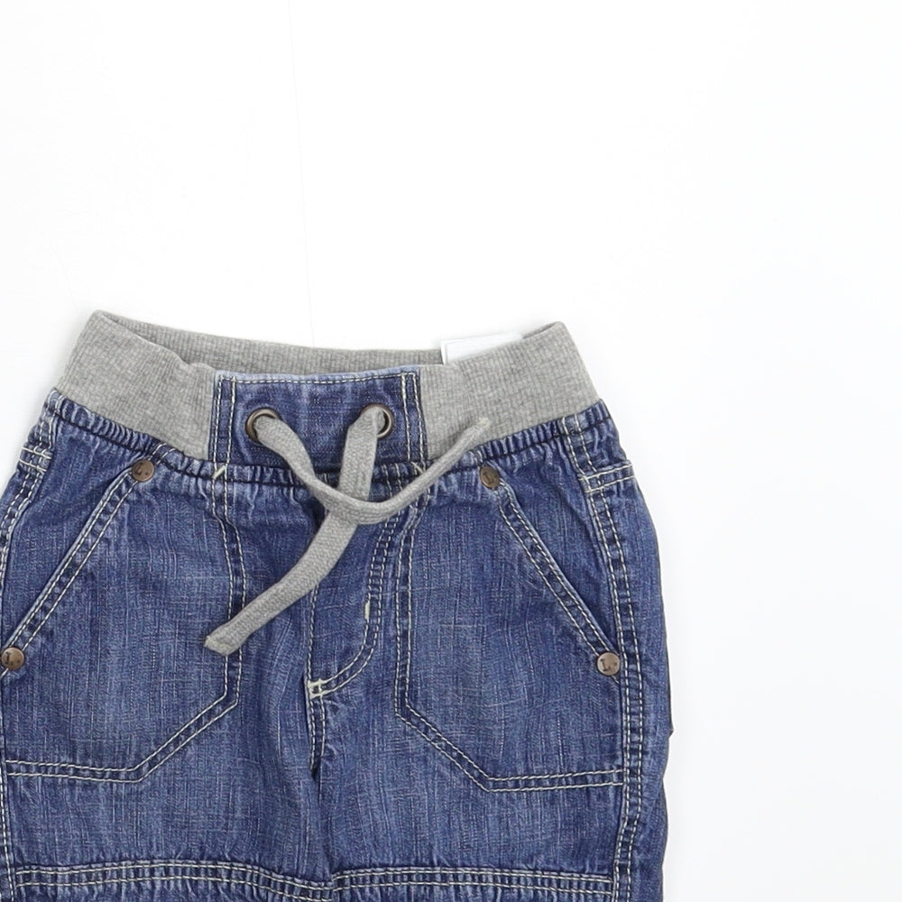 LOGG Baby Blue  Denim Sweatpants Jeans Size 3-6 Months